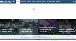 Desktop Screenshot of ezamosc.pl